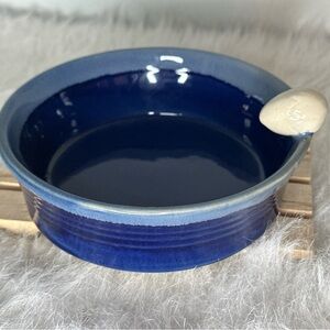 Tumbleweed Blue Ceramic Egg Bowl